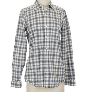 7 For All Mankind Plaid buttondown shirt. size Small.